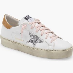 Golden Goose Hi Star Low Top Platform Sneakers Sz7